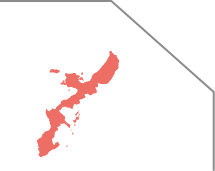 日本地図-沖縄